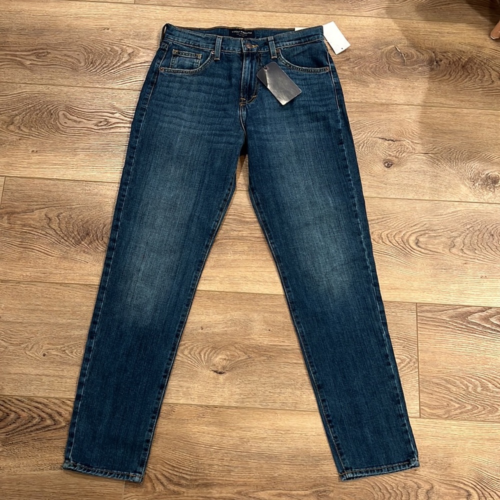 👋🏾 LUCKY BRAND LOS ANGELES DENIM SIZE 2/26 Mid Rise Straight Leg Authentic